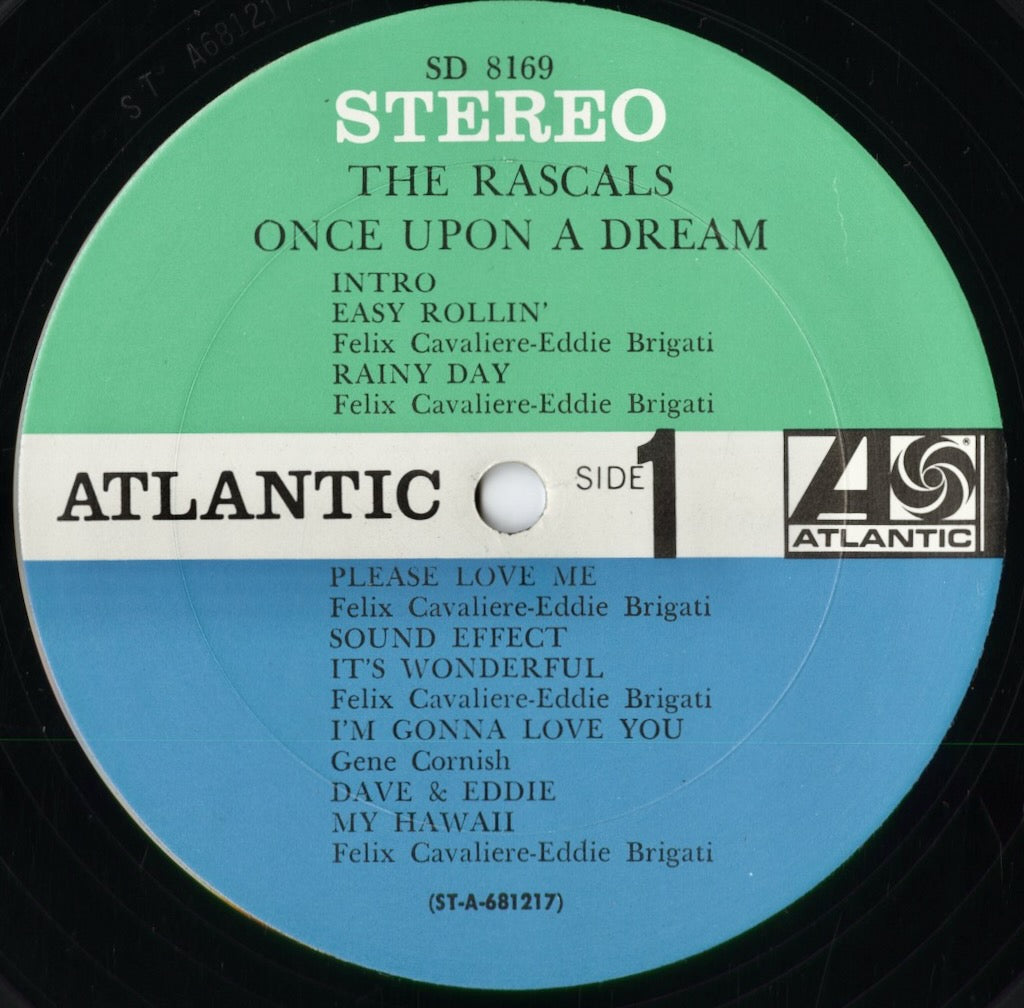 The Rascals - Once Upon A Dream (SD 8169) LP 1968 US Atlantic|中古LP