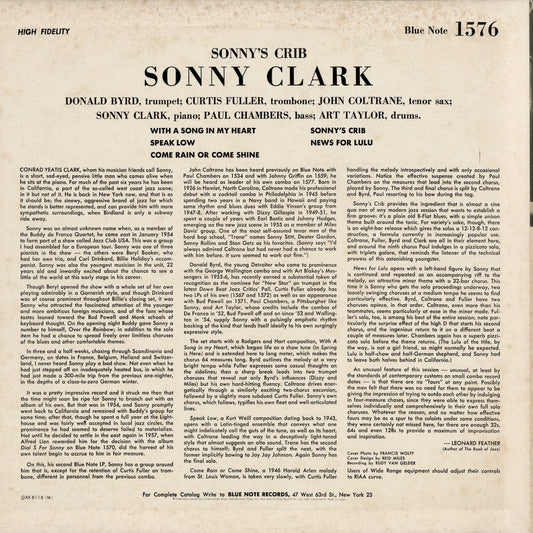 Sonny Clark - Sonny's Crib (GXK-8188M) LP 1979 JPN Blue Note - King Record|中古LP