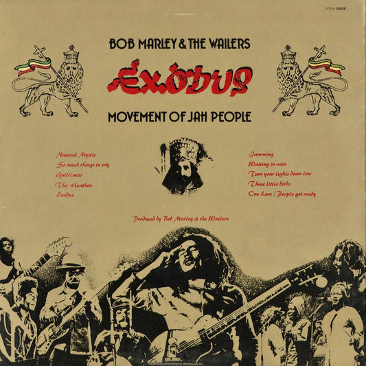 Bob Marley & The Wailers - Exodus (ILPS 9498) 1977 US Island|中古LP