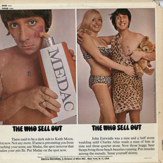 The Who - The Who Sell Out (DL 74950) 1971 US DECCA|中古LP