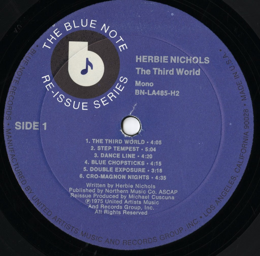 Herbie Nichols / ハービー・ニコルス / Herbie Nichols Third World -2LP(BN-LA485-H2)