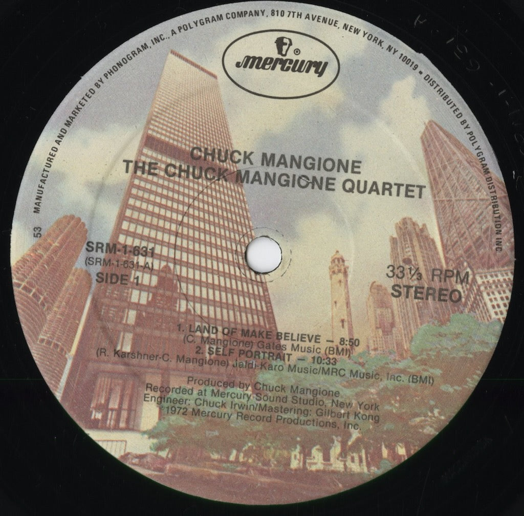 Chuck Mangione - The Chuck Mangione Quartet (SRM-1-631) 1977 US Mercury|中古LP
