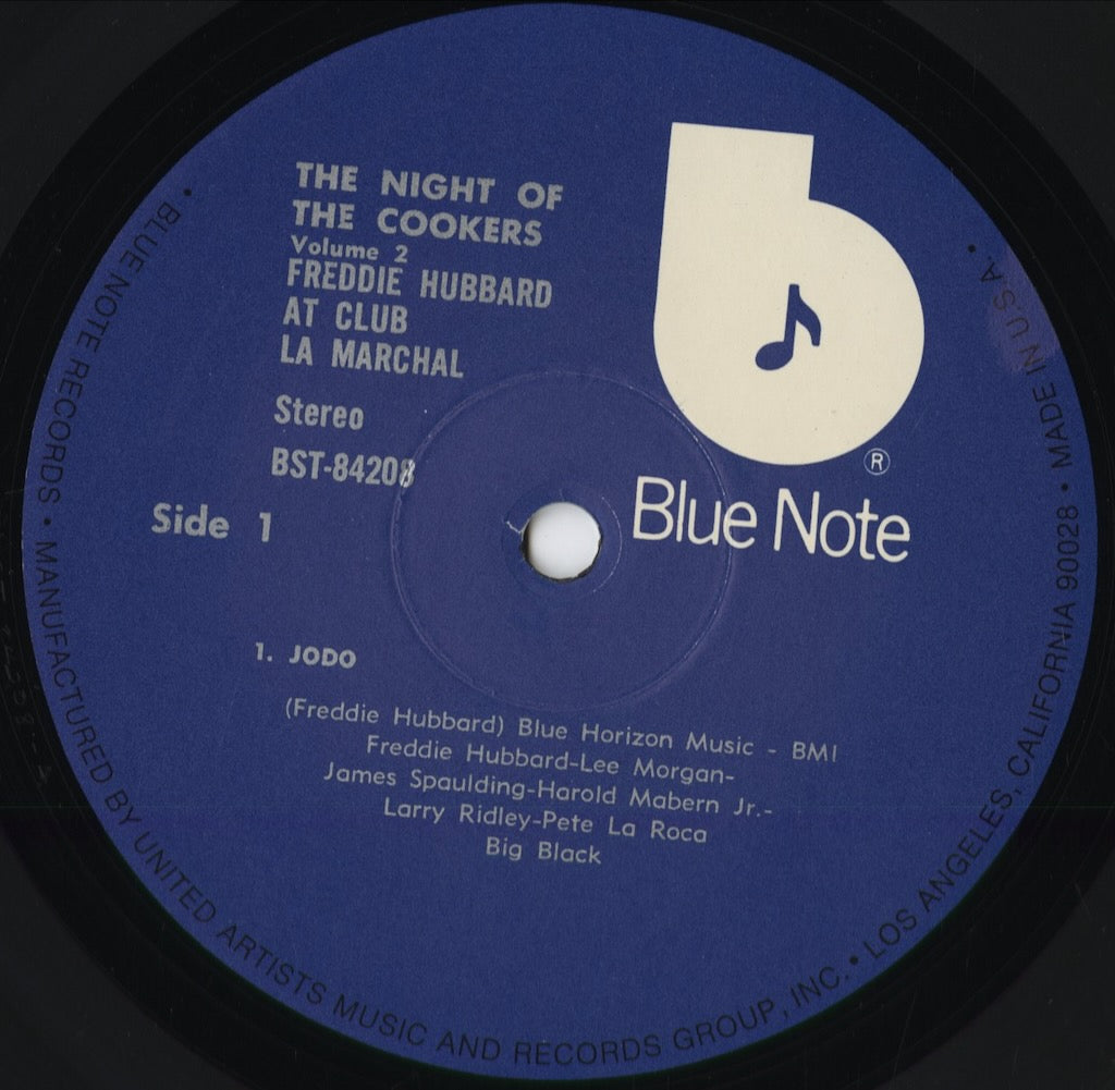 Freddie Hubbard - The Night Of The Cookers Volume 2 (BST-84208) 1977 US Blue Note|中古LP