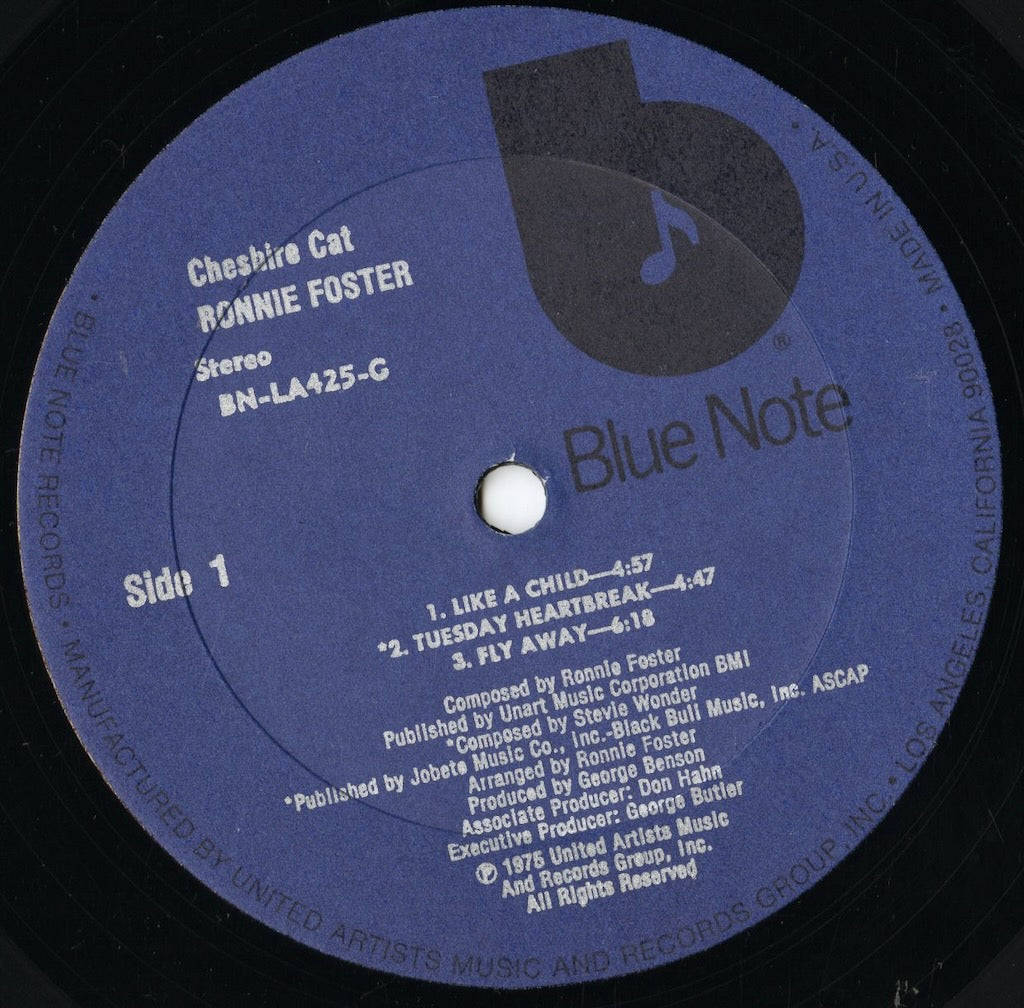 Ronnie Foster - Cheshire Cat (BN-LA425-G) LP 1975 US Blue Note|中古LP