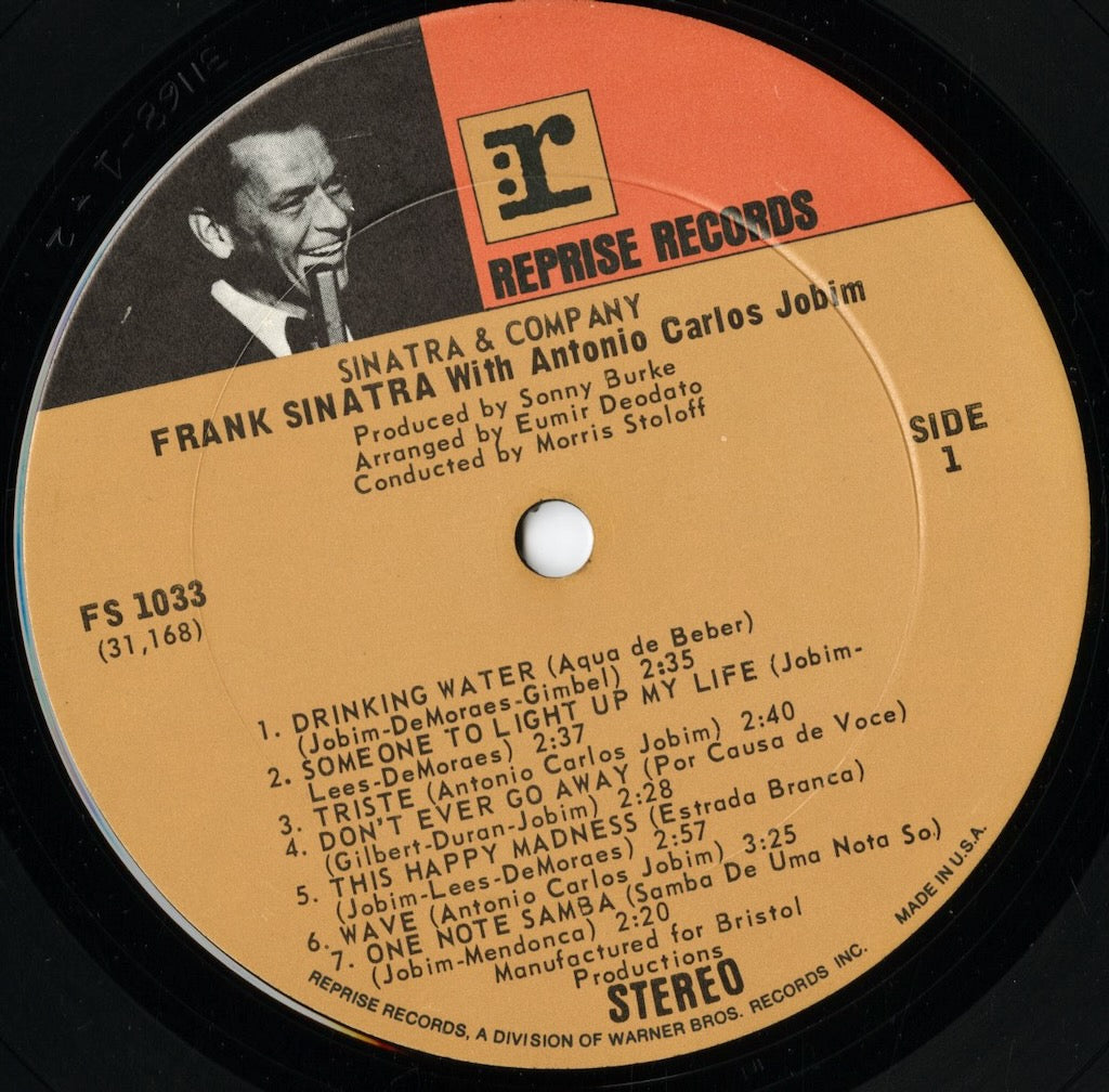 Frank Sinatra - Sinatra & Company (FS1033) 1971 US Reprise|中古LP