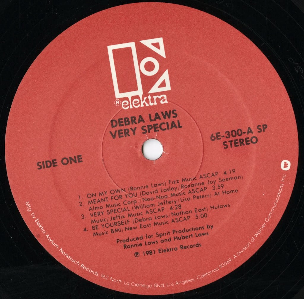 Debra Laws / デブラ・ロウズ / Very Special (6E 300)