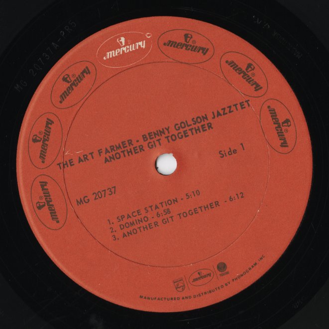 Art Farmer Benny Golson Jazztet / Another Git Together (MG-20737) 1970s US Mercury|中古LP