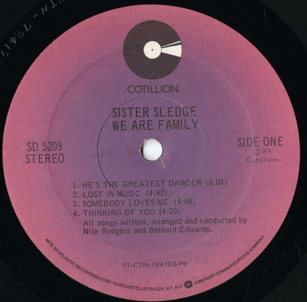 Sister Sledge – We Are Family (SD 5209) 1979 US Cotillion | 中古LP