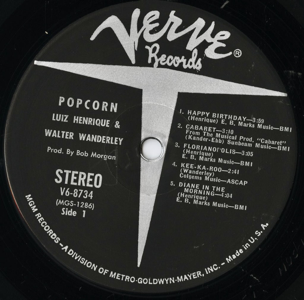 Luiz Henrique, Walter Wanderley / ルイス・エンリケ, ワルター・ワンダレイ / Popcorn (V6-8734)