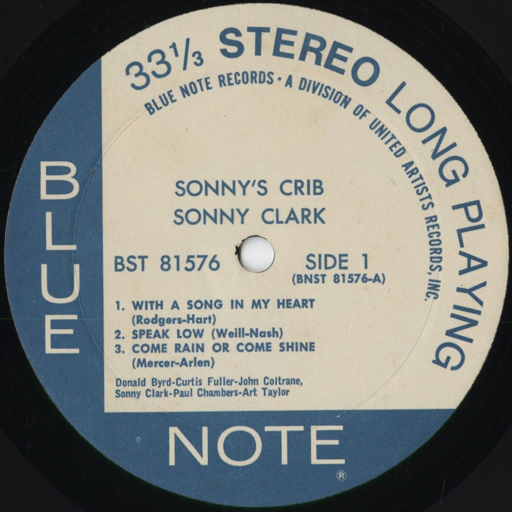 Sonny Clark - Sonny's Crib (BST 81576) 1972 US Blue Note|中古LP