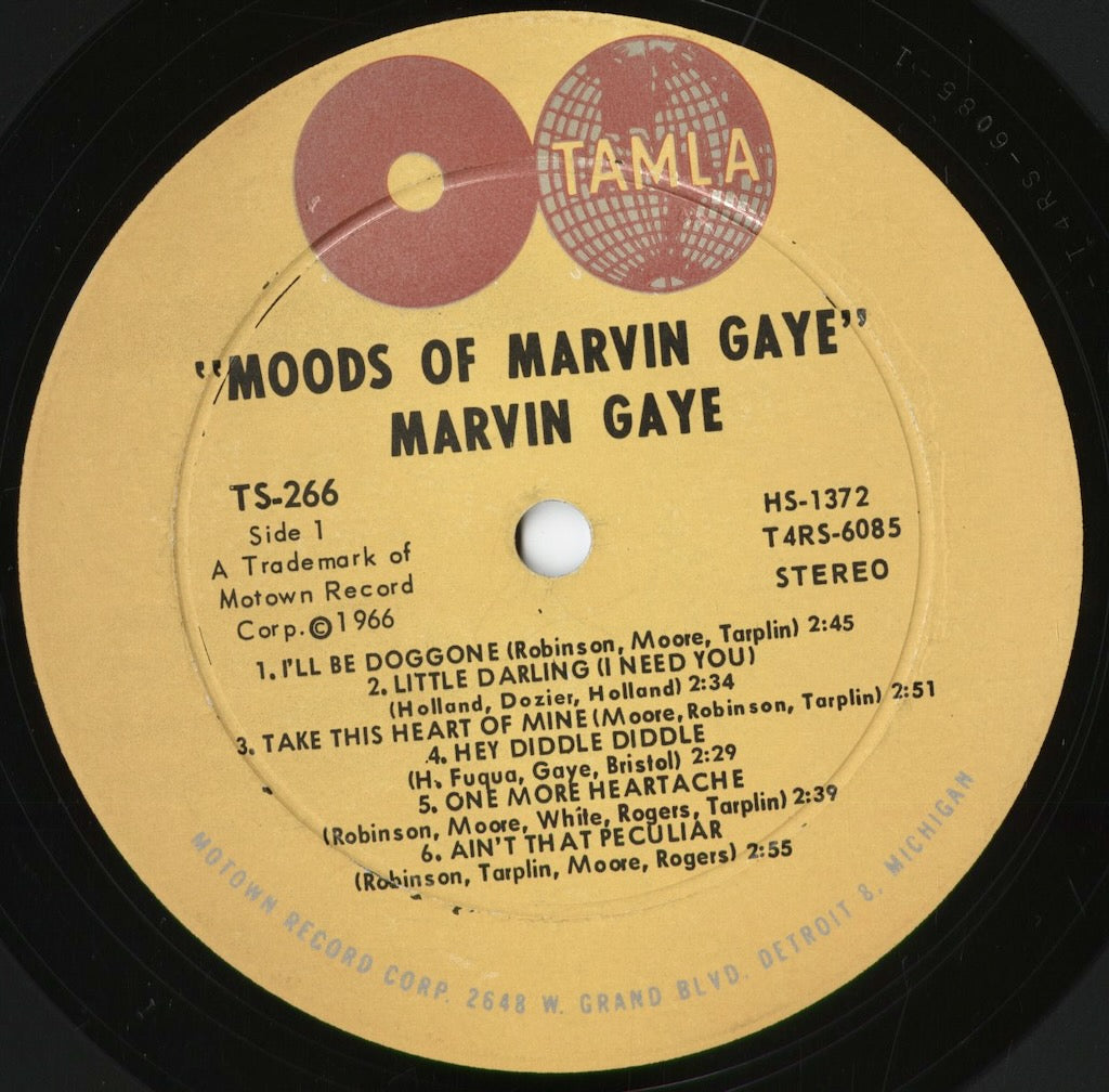 Marvin Gaye - Moods Of Marvin Gaye (TS-266) 1966 US Tamla|中古LP
