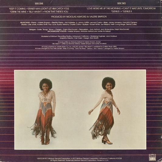 Valerie Simpson – Keep It Comin' (T6-351S1) 1977 US Tamla|中古LP