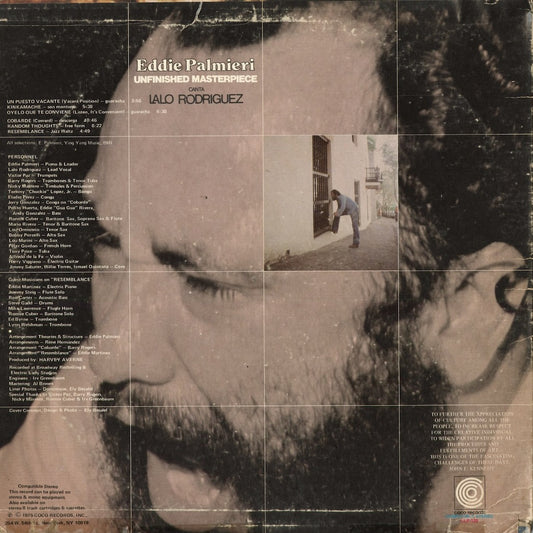 Eddie Palmieri - Unfinished Masterpiece (CLP-120) 1975 US COCO|中古LP