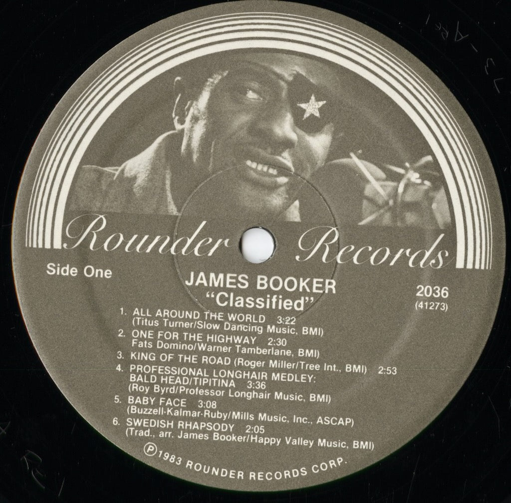 James Booker - Classified (2036) 1983 US Rounder Records|中古LP