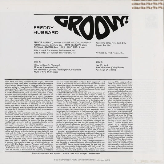 Freddie Hubbard – Groovy! (NLP2009) LP 1992 JPN NORMA | 中古LP