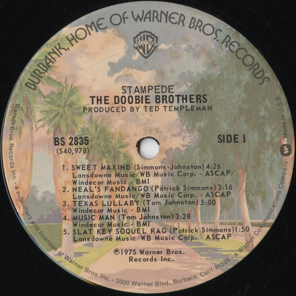 The Doobie Brothers - Stampede (BS 2385) 1975 US Warner Bros.|中古LP