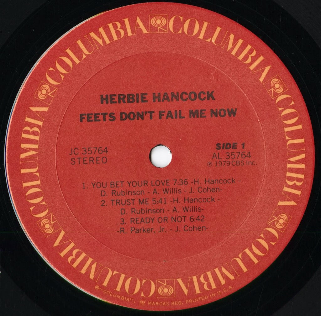 Herbie Hancock - Feets Don't Fail Me Now (JC35764) 1979 US Columbia|中古LP