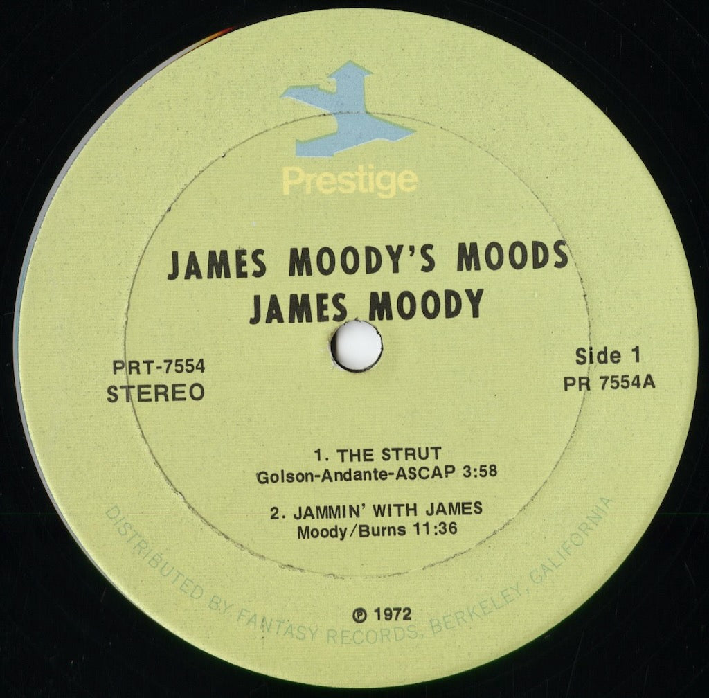 James Moody - James Moody's Moods (PRT-7554) 1972 US Prestige|中古LP
