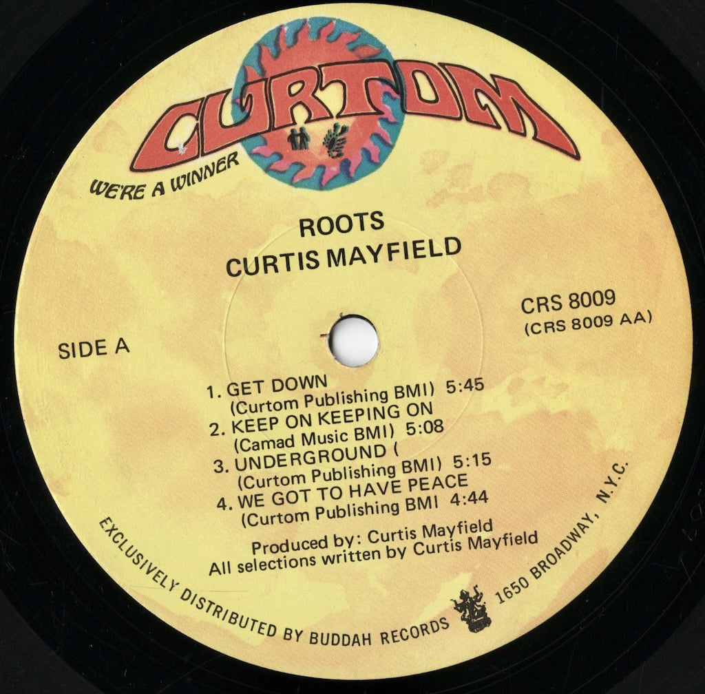 Curtis Mayfield / カーティス・メイフィールド / Roots (CRS 8009)