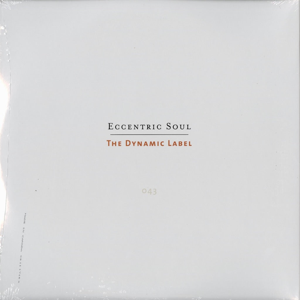 Various - Eccentric Soul: The Dynamic Label (NUM 043 lp) 2025 US Numero Group|新品2LP back