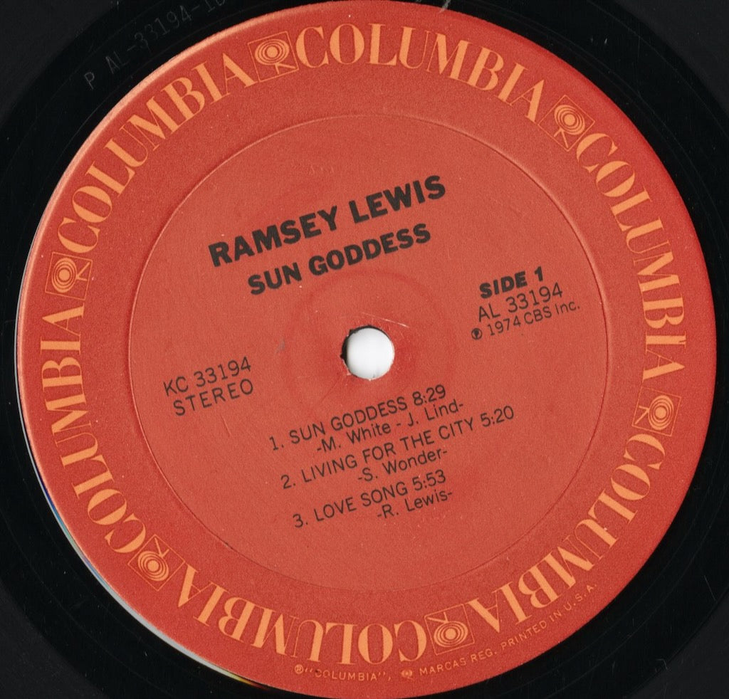 Ramsey Lewis / ラムゼイ・ルイス / Sun Goddess (KC 33194)