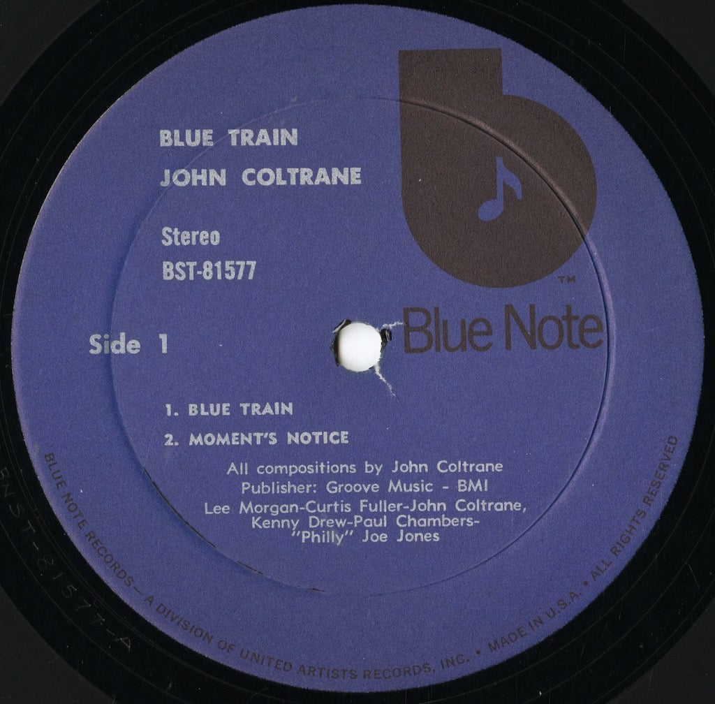 John Coltrane - Blue Train (BST-81577) 1975 US Blue Note|中古LP