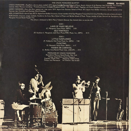 Chuck Mangione - The Chuck Mangione Quartet (RJ-5035) 1972 JPN Mercury|中古LP