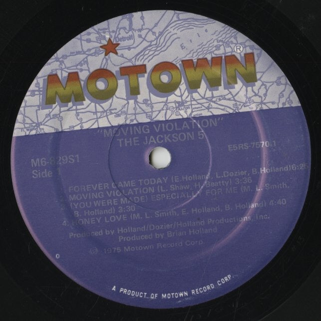 Jackson 5 / ジャクソン・ファイヴ / Moving Violation (M6-829S1)