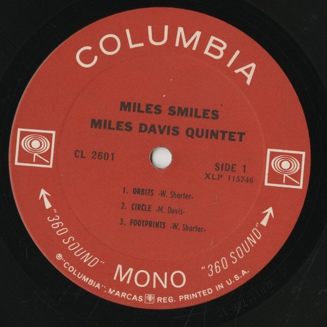 Miles Davis / マイルス・デイヴィス / Miles Smiles -MONO (CL 2601)