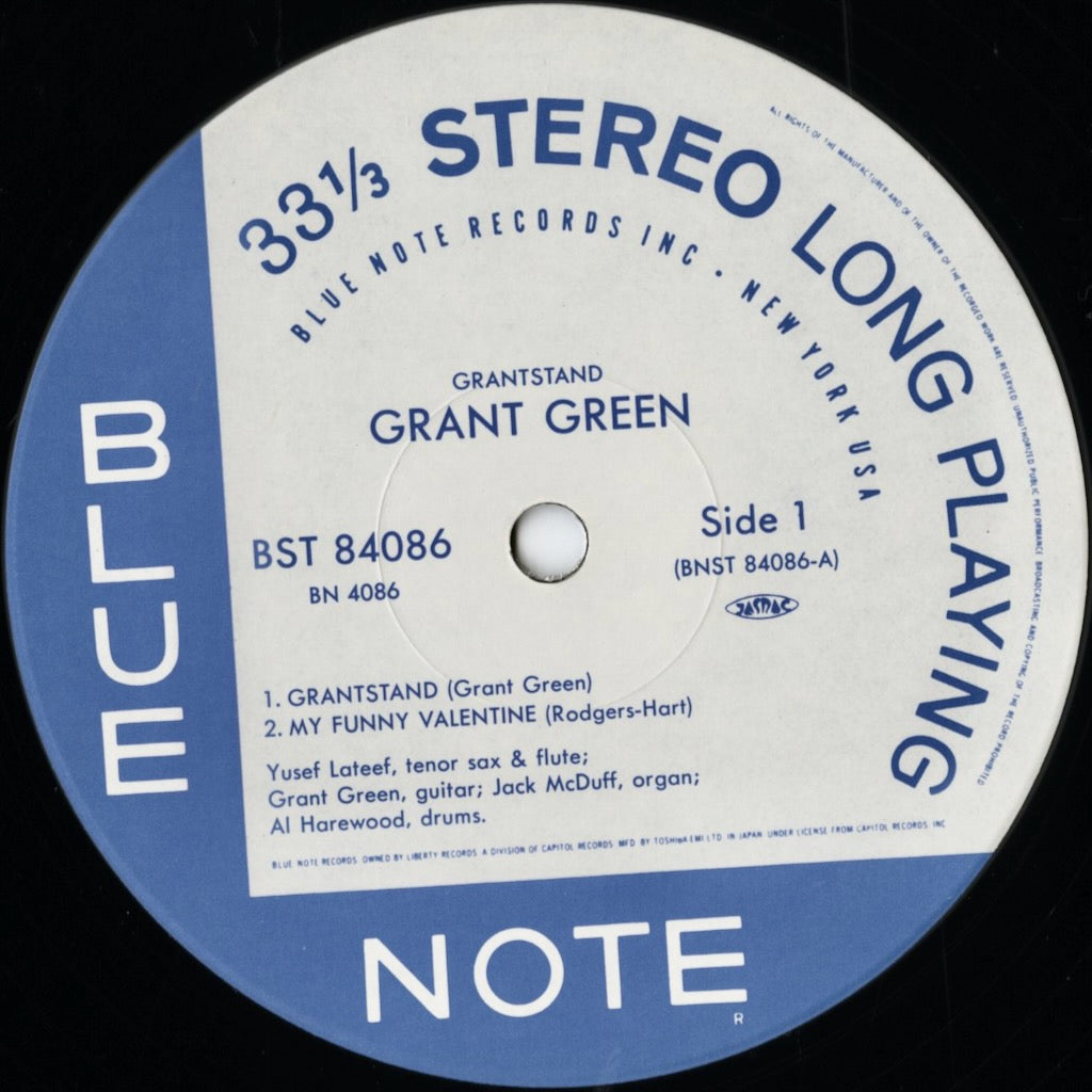 Grant Green / グラント・グリーン / Grantstand (BN 4086)