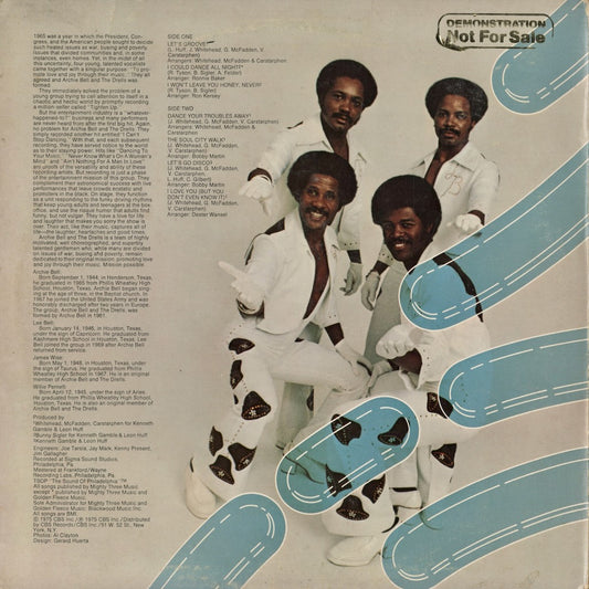 Archie Bell & The Drells - Dance Your Troubles Away (PZ 33844) 1975 US TSOP|中古LP
