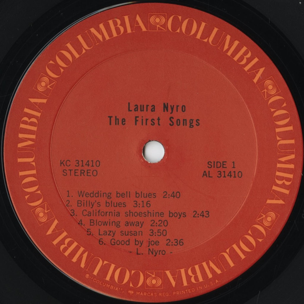 Laura Nyro - The First Songs (KC 31410) 1973 US Columbia|中古LP