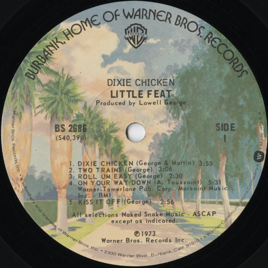 Little Feat / リトル・フィート / Dixie Chicken (BS 2686)