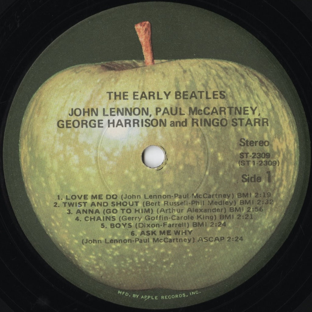 The Beatles - The Early Beatles (ST 2309) LP 1971 US Apple|中古LP