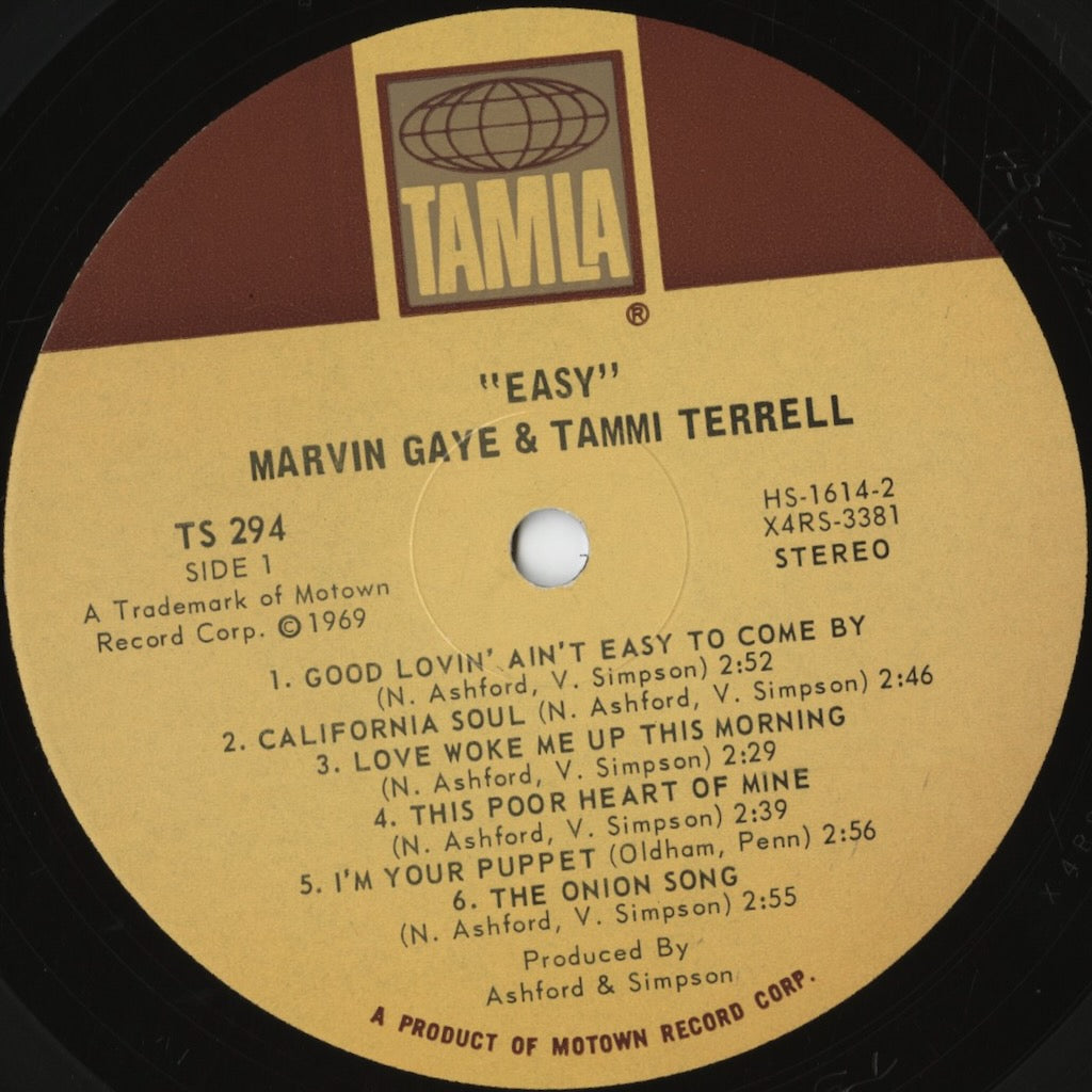 Marvin Gaye & Tammi Terrell / マーヴィン・ゲイ & タミー・テレル / Easy (TS 294)