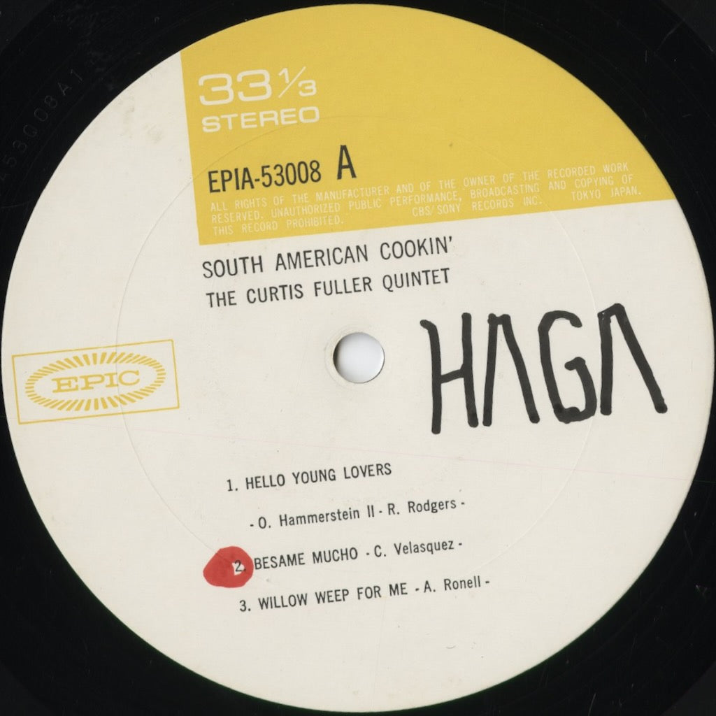 Curtis Fuller - South American Cookin' (EPIA 53008) 1972 JPN Epic|中古LP