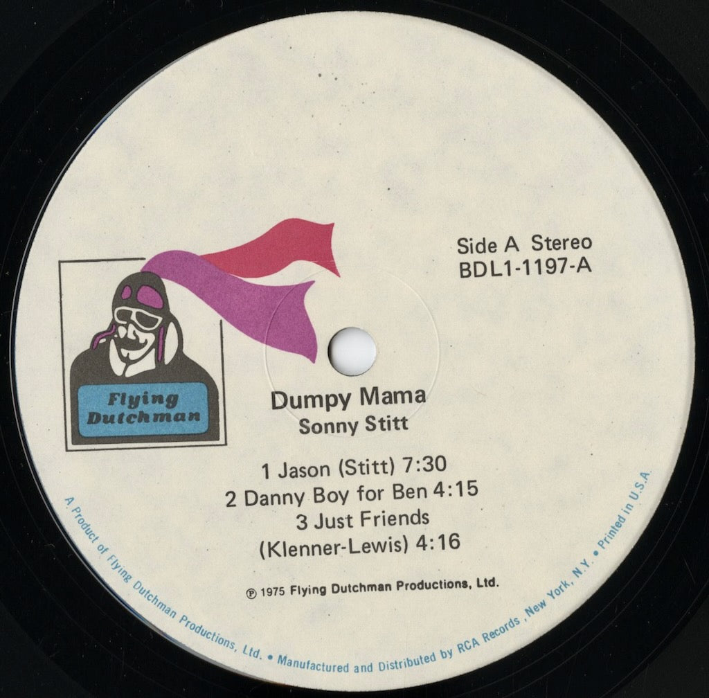 Sonny Stitt - Dumpy Mama (BDL1-1197) LP 1975 US Flying Dutchman|中古LP