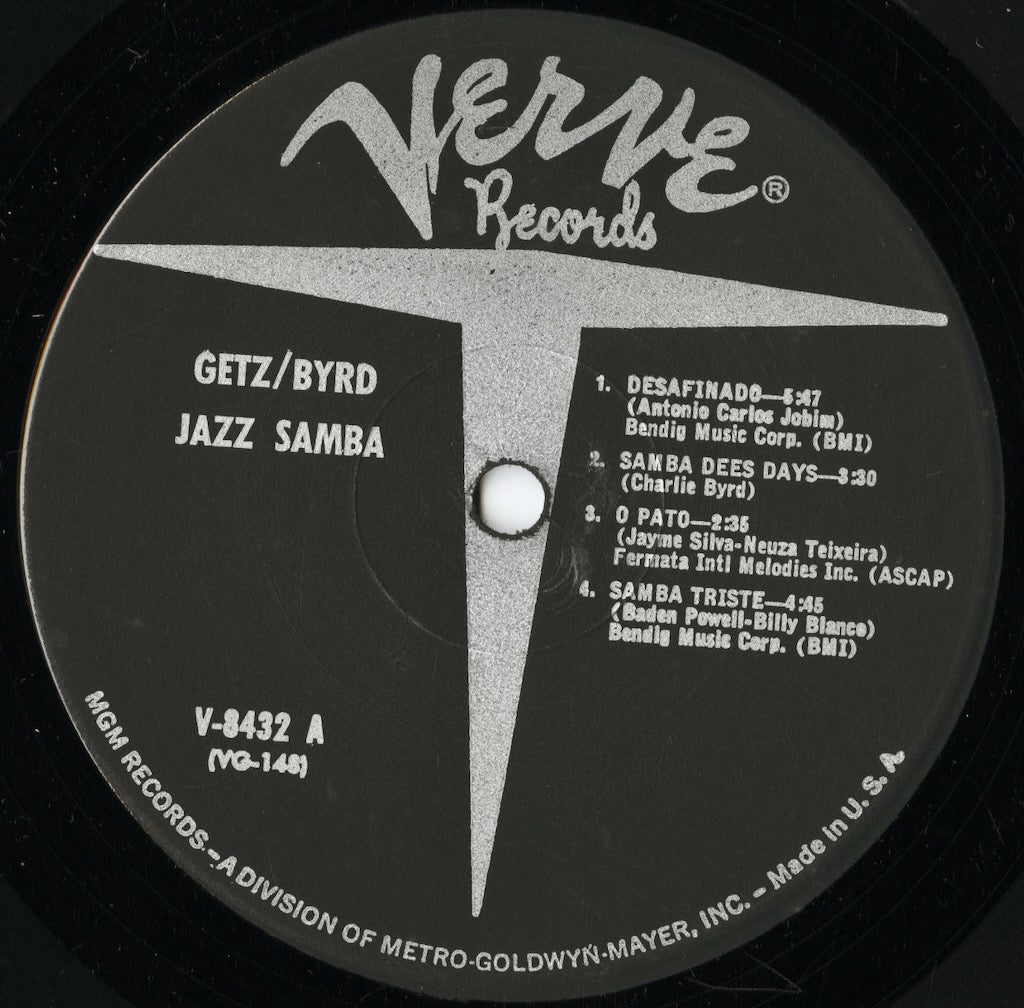 Stan Getz, Charlie Byrd / スタン・ゲッツ チャーリー・バード / Jazz Samba (V-8432)