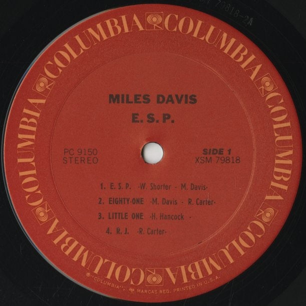 Miles Davis / マイルス・デイヴィス / E.S.P. (PC 9150)