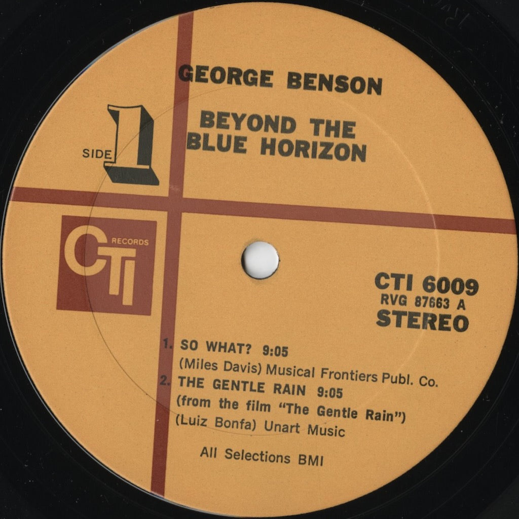 George Benson – Beyond The Blue Horizon (CTI 6009) LP 1971 US CTI | 中古LP
