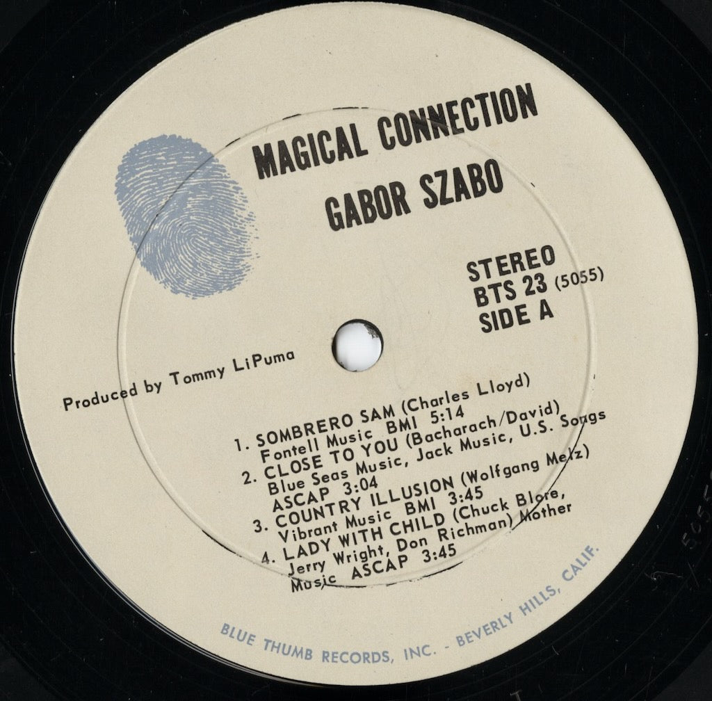 Gabor Szabo / Magical Connection (BTS-8823) 1970 US Blue Thumb