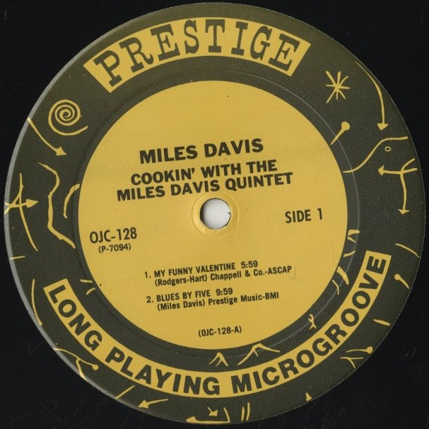 Miles Davis / マイルス・デイヴィス / Cookin' (OJC-128)