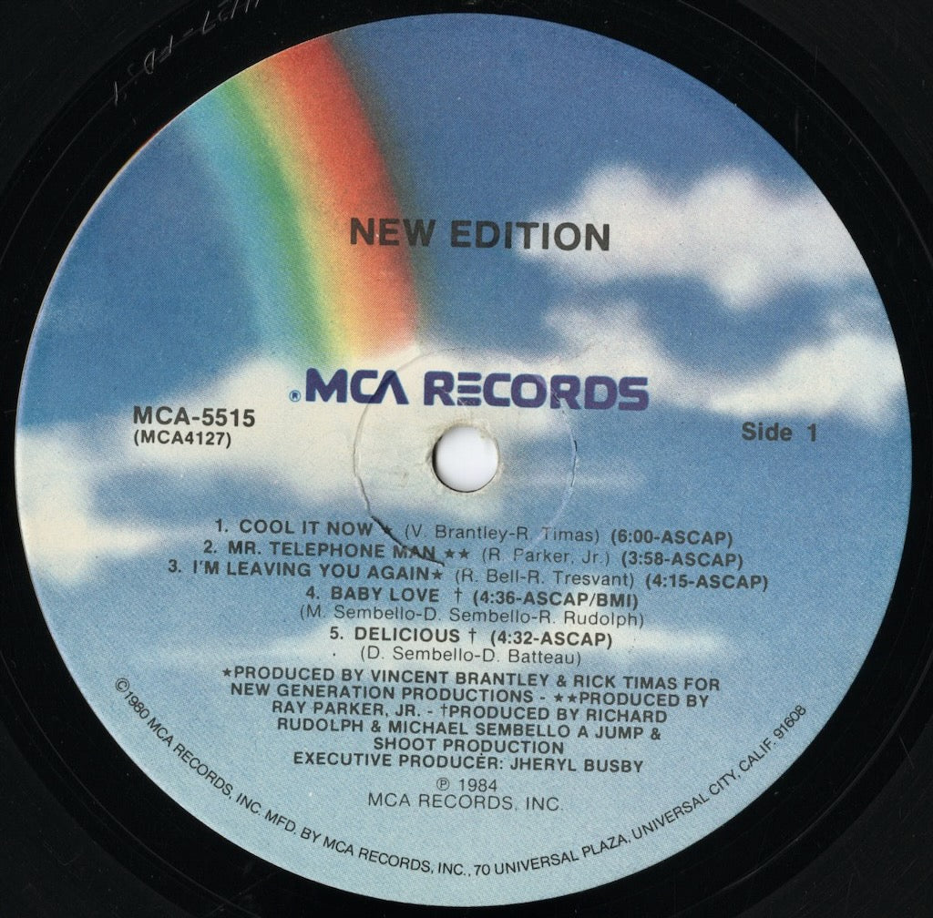 New Edition / ニュー・エディション / New Edition (MCA5515)