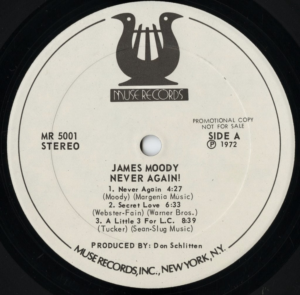 James Moody - Never Again! (MR5001) LP 1972 US Muse|中古LP