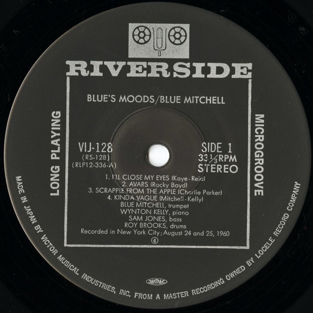 Blue Mitchell / ブルー・ミッチェル / Blue's Moods (VIJ-128)