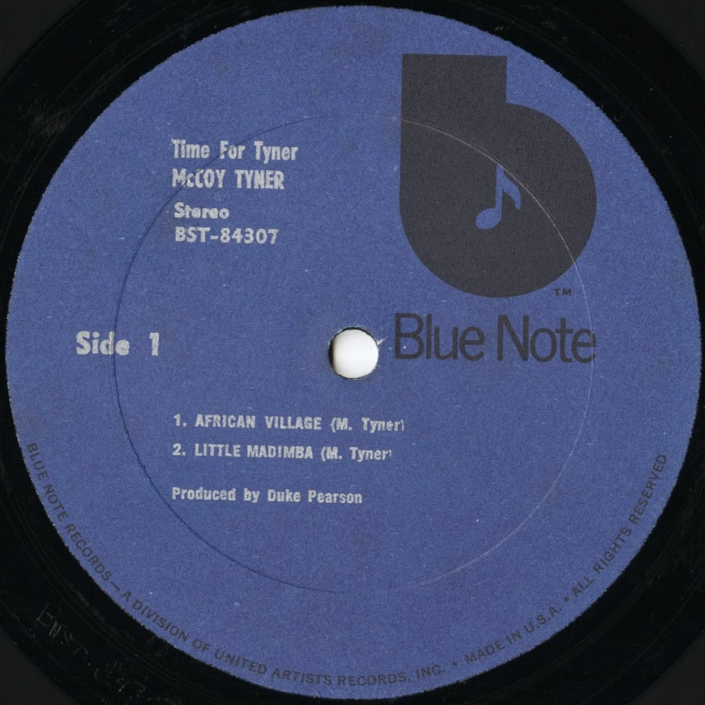 McCoy Tyner - Time For Tyner (BST 84307) LP 1973 US Blue Note|中古LP