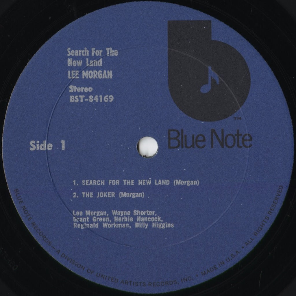 Lee Morgan - Search For The New Land (BST-84169) 1973 US Blue Note|中古LP