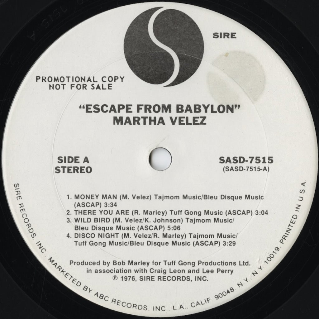 Martha Velez / マーサ・ヴェレス / Escape From Babylon (SASD-7515)