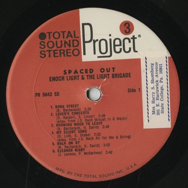 Enoch Light / イノック・ライト / Spaced Out (PR 5043 SD)