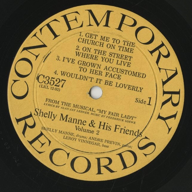 Shelly Manne / シェリー・マン / My Fair Lady (C3527)
